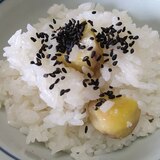 甘露煮で作る栗ご飯